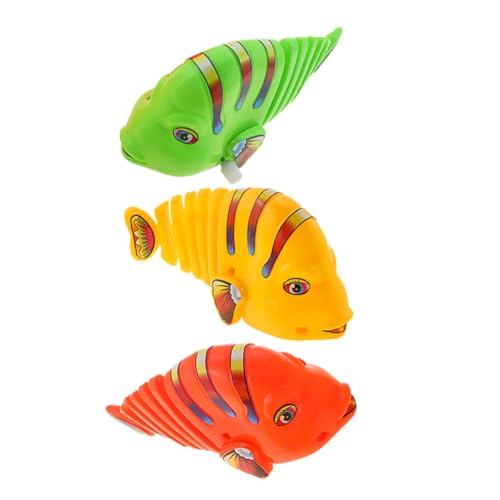 ZUNOXAZ 3 Stück Aufziehspielzeug Cartoon Fisch mit Schwingmechanismus für Sicheres Material Lustiges und Kreatives für Zuhause und Festlichkeiten Fördert Fantasie und ZUNOXAZ 3 Stück Aufziehspielzeug Cartoon Fisch mit Schwingmechanismus für Sicheres Material Lustiges und Kreatives für Zuhause und Festlichkeiten Fördert Fantasie und von ZUNOXAZ