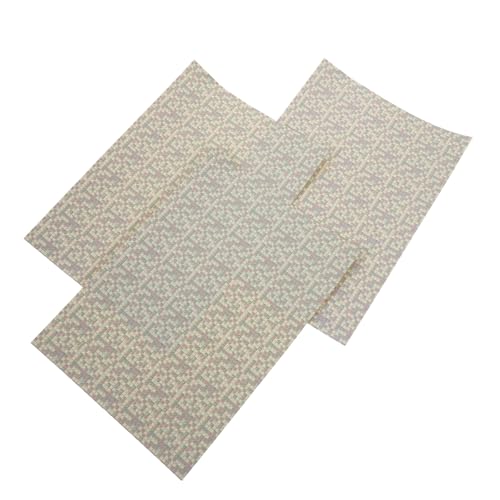 ZUNOXAZ 3 Stück Bodenbelag Sticker Teiliges für Puppenhäuser Selbstklebende DIY Bodenpapier Fliesen für Wohnzimmer Badezimmer für Kreative Dekoration ZUNOXAZ 3 Stück Bodenbelag Sticker Teiliges für Puppenhäuser Selbstklebende DIY Bodenpapier Fliesen für Wohnzimmer Badezimmer für Kreative Dekoration von ZUNOXAZ