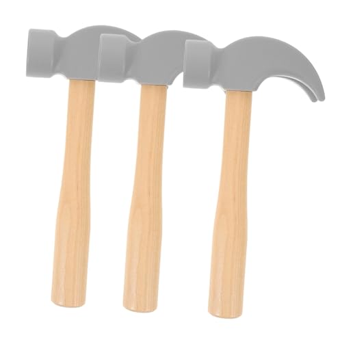 ZUNOXAZ 3 Stück Teiliges Holz Hammer für Realistisches Simulationswerkzeug mit Glatten Kanten Vielseitig für Rollenspiele und Lernaktivitäten Sicheres Montessori Holzspielzeug Ab Jahre ZUNOXAZ 3 Stück Teiliges Holz Hammer für Realistisches Simulationswerkzeug mit Glatten Kanten Vielseitig für Rollenspiele und Lernaktivitäten Sicheres Montessori Holzspielzeug Ab Jahre von ZUNOXAZ