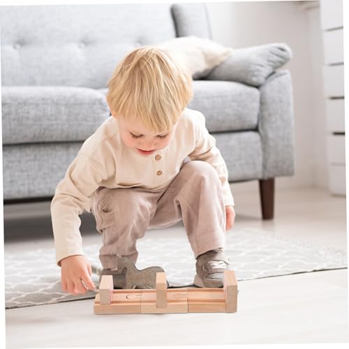 ZUNOXAZ 3 Stück Teiliges Holzschienen für Modelleisenbahn Konkave Stoppschienen Flexibles Layout für Holzeisenbahn Szenen Kinderfreundliches Eisenbahnzubehör Einfache Verbindung ohne ZUNOXAZ 3 Stück Teiliges Holzschienen für Modelleisenbahn Konkave Stoppschienen Flexibles Layout für Holzeisenbahn Szenen Kinderfreundliches Eisenbahnzubehör Einfache Verbindung ohne von ZUNOXAZ