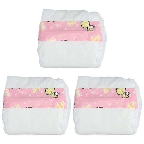 ZUNOXAZ 3 Stück Teiliges Puppenwindeln für Babypuppen Dekorative Puppenwindeln für Rollenspiele und Kreative Aktivitäten Zubehör für Kleine Puppenfiguren Sicher und Leicht ZUNOXAZ 3 Stück Teiliges Puppenwindeln für Babypuppen Dekorative Puppenwindeln für Rollenspiele und Kreative Aktivitäten Zubehör für Kleine Puppenfiguren Sicher und Leicht von ZUNOXAZ