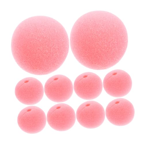ZUNOXAZ 30stücke Schwamm Clown-nasen Kostüm-Requisiten Für Junge Mädchen Und Erwachsene Soft Und Bequem Party-Clown-Accessoires Cosplay-nasen Für Clown-Outfits Scherznasen Zum von ZUNOXAZ