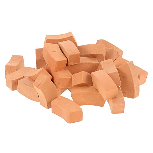 ZUNOXAZ 30 Stück Miniaturziegel DIY Mini Brick Modelle für Gartenlayout Bastelideen für Sicher und Kreativ für Puppenhaus Dekoration ZUNOXAZ 30 Stück Miniaturziegel DIY Mini Brick Modelle für Gartenlayout Bastelideen für Sicher und Kreativ für Puppenhaus Dekoration von ZUNOXAZ