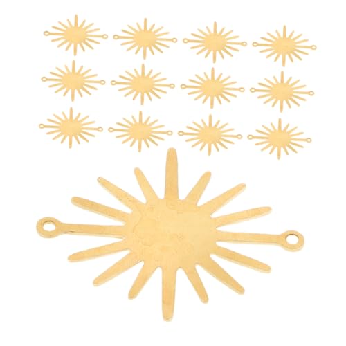 ZUNOXAZ 30 Stück Sonnenblumenschmuck Schmuck Baumelnde Anhänger Mini-Charms Zum Basteln Schmuck-anhänger Anhänger Zum Basteln Zubehör Zur Schmuckherstellung Zinklegierung Golden ZUNOXAZ 30 Stück Sonnenblumenschmuck Schmuck Baumelnde Anhänger Mini-Charms Zum Basteln Schmuck-anhänger Anhänger Zum Basteln Zubehör Zur Schmuckherstellung Zinklegierung Golden von ZUNOXAZ