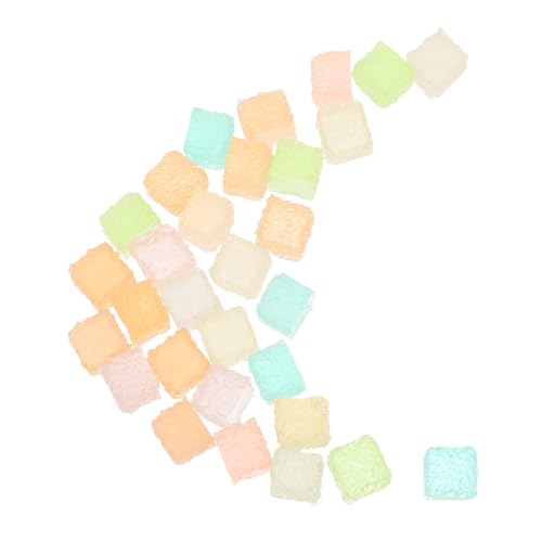 ZUNOXAZ 30 Stück Teiliges Leuchtende Zuckerwürfel Charms DIY Bastelverzierung in Bunten Farben Künstliche Zuckerwürfel Dekoration für Haarschmuck Handyzubehör Hochzeitssträuße ZUNOXAZ 30 Stück Teiliges Leuchtende Zuckerwürfel Charms DIY Bastelverzierung in Bunten Farben Künstliche Zuckerwürfel Dekoration für Haarschmuck Handyzubehör Hochzeitssträuße von ZUNOXAZ