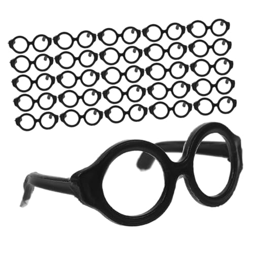 ZUNOXAZ 30 Stück Teiliges Miniatur Kunststoffbrillen für Puppen Modisch Leicht Vielseitig für DIY und Kostüme Zubehör für Puppenmode und Partydekoration ZUNOXAZ 30 Stück Teiliges Miniatur Kunststoffbrillen für Puppen Modisch Leicht Vielseitig für DIY und Kostüme Zubehör für Puppenmode und Partydekoration von ZUNOXAZ