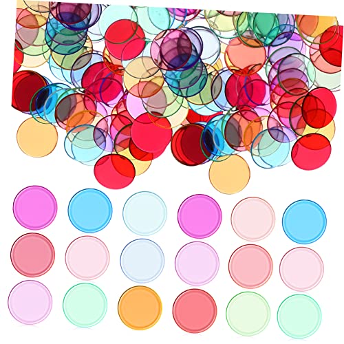 ZUNOXAZ 300Stücke Bingo Chips Transparente Farbmarker für Bingo Zubehör für Klassenzimmer und Karnevalspartys Langlebige Spielchips aus Kunststoff ZUNOXAZ 300Stücke Bingo Chips Transparente Farbmarker für Bingo Zubehör für Klassenzimmer und Karnevalspartys Langlebige Spielchips aus Kunststoff von ZUNOXAZ