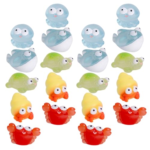 ZUNOXAZ 30Stücke Mini Meerestier Figuren Realistische Dekoration für Strand Szenen für Deko Schildkröten Quallen und Haie Kreative ZUNOXAZ 30Stücke Mini Meerestier Figuren Realistische Dekoration für Strand Szenen für Deko Schildkröten Quallen und Haie Kreative von ZUNOXAZ