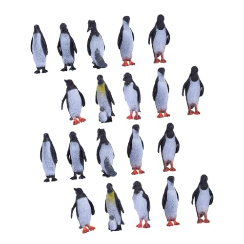 ZUNOXAZ 32 Stück Teiliges Pinguin Figuren aus Hochwertigem Realistische Miniatur Pinguin Modelle mit Feiner Verarbeitung Langlebig und Detailreich als Dekorative Tierfiguren und ZUNOXAZ 32 Stück Teiliges Pinguin Figuren aus Hochwertigem Realistische Miniatur Pinguin Modelle mit Feiner Verarbeitung Langlebig und Detailreich als Dekorative Tierfiguren und von ZUNOXAZ