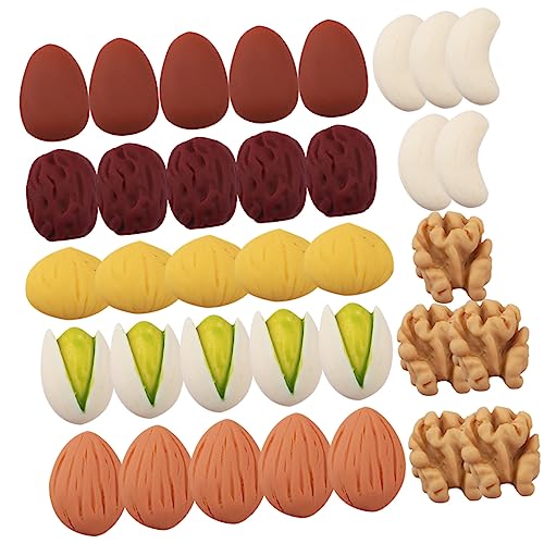 ZUNOXAZ 35 Stück Nussharzzubehör Spielzeugnahrung Mini-Lebensmittel erstellen klein vorgeben Mini-Sachen winziges Essen Miniatur-Lebensmittel Mini- Miniaturen basteln Plastik ZUNOXAZ 35 Stück Nussharzzubehör Spielzeugnahrung Mini-Lebensmittel erstellen klein vorgeben Mini-Sachen winziges Essen Miniatur-Lebensmittel Mini- Miniaturen basteln Plastik von ZUNOXAZ