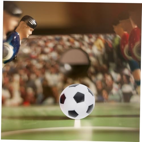 ZUNOXAZ 35 Stück Teiliges Mini Fußball Kleine Fußballbälle für Miniatur Hausmodelle Langlebige Mini Sportdekoration und DIY Zubehör von ZUNOXAZ