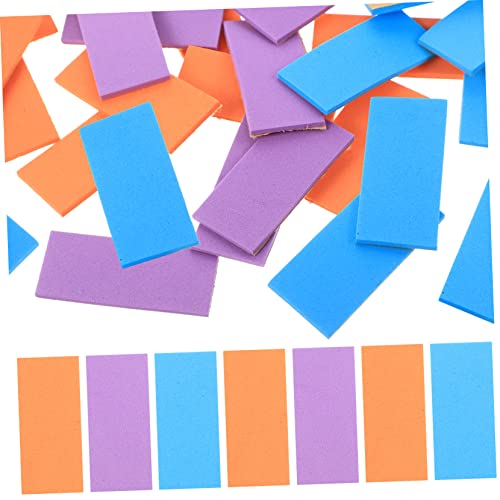ZUNOXAZ 3Er-Packungen Bunte Eva Sticker für Kindergarten DIY Bastelprojekte Mehrfarbige Schaumstoff Aufkleber für Klassenzimmer Dekoration Selbstklebend für Glatte Oberflächen Wie und Wand von ZUNOXAZ