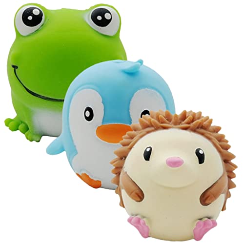 ZUNOXAZ 3Stücke Teiliges Fidget Lustige Drückbare Tierspielzeuge zur Stressbewältigung für Erwachsene und Geschenktütenfüllung für Partys und Feiertage ZUNOXAZ 3Stücke Teiliges Fidget Lustige Drückbare Tierspielzeuge zur Stressbewältigung für Erwachsene und Geschenktütenfüllung für Partys und Feiertage von ZUNOXAZ