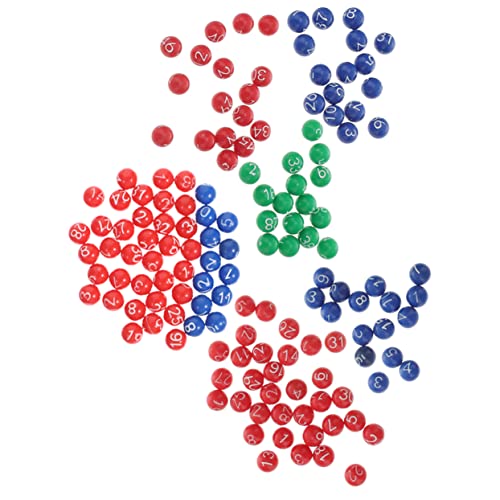 ZUNOXAZ 3er Packungen Lotteriebälle Nahtlose Plastikbälle für Tombola Bingo und Partyspiele und Bunten Farben für Gewinnspiele und Veranstaltungen ZUNOXAZ 3er Packungen Lotteriebälle Nahtlose Plastikbälle für Tombola Bingo und Partyspiele und Bunten Farben für Gewinnspiele und Veranstaltungen von ZUNOXAZ