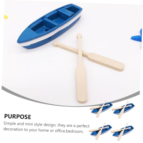 ZUNOXAZ 4 Sätze Miniatur Holz doppelpaddel Ornamente DIY Bastelset für Mikro Landschaft Strand Meer deko Handgefertigte Holzboot deko für Garten und Puppenhaus ZUNOXAZ 4 Sätze Miniatur Holz doppelpaddel Ornamente DIY Bastelset für Mikro Landschaft Strand Meer deko Handgefertigte Holzboot deko für Garten und Puppenhaus von ZUNOXAZ