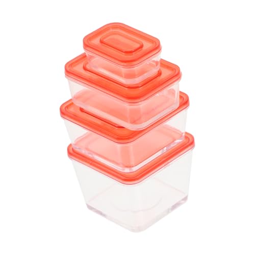 ZUNOXAZ 4 Stück Aufbewahrungsbox für Puppenhaus Teiliges für DIY Miniaturmodell Dekoration und Realistische Lebensmittel Simulation ZUNOXAZ 4 Stück Aufbewahrungsbox für Puppenhaus Teiliges für DIY Miniaturmodell Dekoration und Realistische Lebensmittel Simulation von ZUNOXAZ
