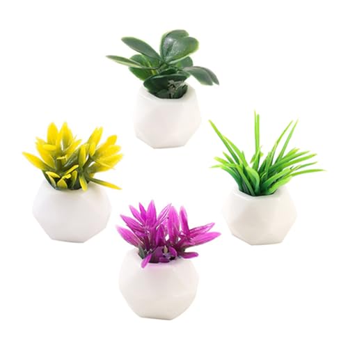 ZUNOXAZ 4 Stück Dollhouse Miniaturpflanzen Teiliges Künstliches Bonsai für Puppenhaus und Miniaturgarten Realistische Wohnaccessoires zur Verschönerung von Innenräumen ZUNOXAZ 4 Stück Dollhouse Miniaturpflanzen Teiliges Künstliches Bonsai für Puppenhaus und Miniaturgarten Realistische Wohnaccessoires zur Verschönerung von Innenräumen von ZUNOXAZ
