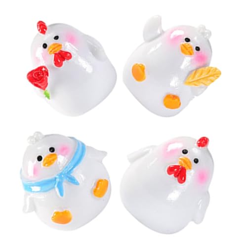 ZUNOXAZ 4 Stück Miniatur Küken Figuren Micro Landschaft Dekorationen Niedliche Kleine Hühner Deko für Puppenhaus DIY Garten Desktop Ornamente ZUNOXAZ 4 Stück Miniatur Küken Figuren Micro Landschaft Dekorationen Niedliche Kleine Hühner Deko für Puppenhaus DIY Garten Desktop Ornamente von ZUNOXAZ