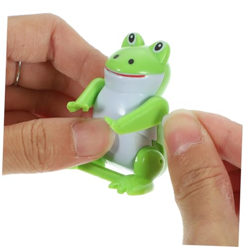ZUNOXAZ 4 Stück Teiliges Aufziehspielzeug Frosch Kleine Hüpf Figuren für Interaktives Lernspielzeug und Party deko Geschenkidee für Geburtstag und Halloween Pädagogisch und Spaßig von ZUNOXAZ