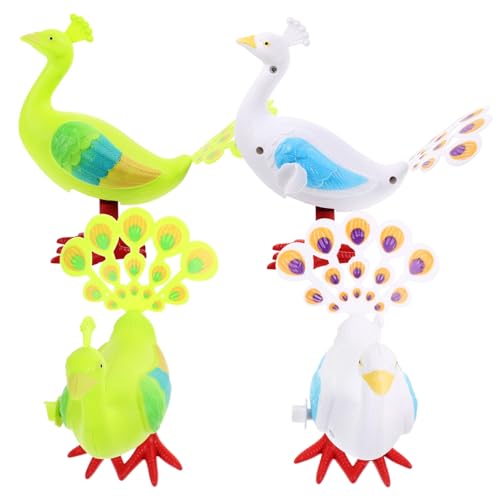 ZUNOXAZ 4 Stück Teiliges Aufziehspielzeug Pfau Bunte Cartoon Tiere aus Robustem Abs Faszinierendes Laufspielzeug für Kleinkinder Fördert Motorische Fähigkeiten und Eltern Junge ZUNOXAZ 4 Stück Teiliges Aufziehspielzeug Pfau Bunte Cartoon Tiere aus Robustem Abs Faszinierendes Laufspielzeug für Kleinkinder Fördert Motorische Fähigkeiten und Eltern Junge von ZUNOXAZ
