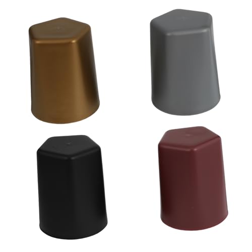 ZUNOXAZ 4 Stück Teiliges Dice Holder aus Glattem Kunststoff Praktischer Ktv Würfelbecher in Schwarz Silber Gold und Kompakt Leicht Einfach zu Reinigen für Bar und Reisegebrauch ZUNOXAZ 4 Stück Teiliges Dice Holder aus Glattem Kunststoff Praktischer Ktv Würfelbecher in Schwarz Silber Gold und Kompakt Leicht Einfach zu Reinigen für Bar und Reisegebrauch von ZUNOXAZ