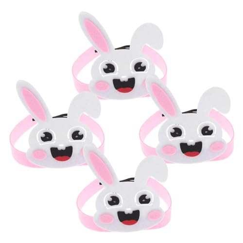 ZUNOXAZ 4 Stück Teiliges Hasenohren Stirnband aus Strapazierfähigem Vliesstoff Dekoratives Bunny Cosplay Accessoire für Osterparty Bühnenauftritte und Kostümspiele für ZUNOXAZ 4 Stück Teiliges Hasenohren Stirnband aus Strapazierfähigem Vliesstoff Dekoratives Bunny Cosplay Accessoire für Osterparty Bühnenauftritte und Kostümspiele für von ZUNOXAZ