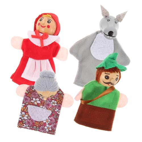 ZUNOXAZ 4 Stück Teiliges Holz Tier Fingerpuppen für Kreative Handspielzeug Figuren zum Geschichtenerzählen Pädagogisch für Rollenspiele Kinderpartys und Geschenke ZUNOXAZ 4 Stück Teiliges Holz Tier Fingerpuppen für Kreative Handspielzeug Figuren zum Geschichtenerzählen Pädagogisch für Rollenspiele Kinderpartys und Geschenke von ZUNOXAZ