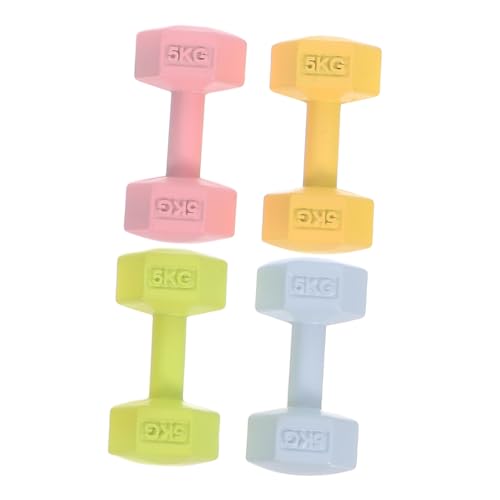ZUNOXAZ 4 Stück Teiliges Mini Hantelset für Puppenhaus Farbige Miniatur Fitnessgeräte Langlebige Hanteln Realistische Miniatur Sportzubehör für Kreatives Rollenspiel ZUNOXAZ 4 Stück Teiliges Mini Hantelset für Puppenhaus Farbige Miniatur Fitnessgeräte Langlebige Hanteln Realistische Miniatur Sportzubehör für Kreatives Rollenspiel von ZUNOXAZ
