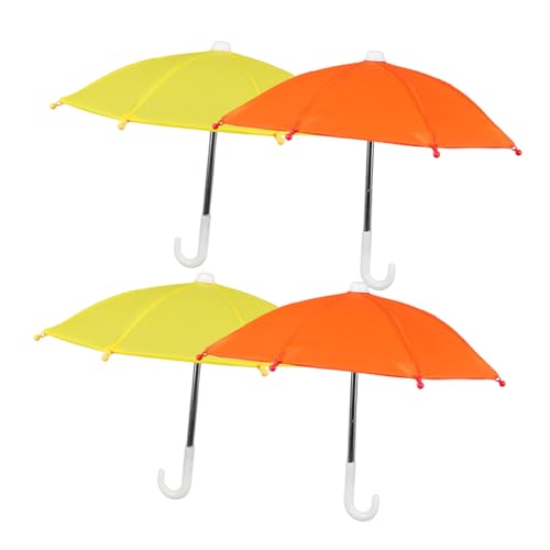 ZUNOXAZ 4 Stück Teiliges Mini Puppenschirm Aufklappbare Miniatur Sonnenschirme für Puppen Realistische Miniatur Dekoration für Puppenhaus und Szene Praktische Sammlerobjekte in Gelb und ZUNOXAZ 4 Stück Teiliges Mini Puppenschirm Aufklappbare Miniatur Sonnenschirme für Puppen Realistische Miniatur Dekoration für Puppenhaus und Szene Praktische Sammlerobjekte in Gelb und von ZUNOXAZ
