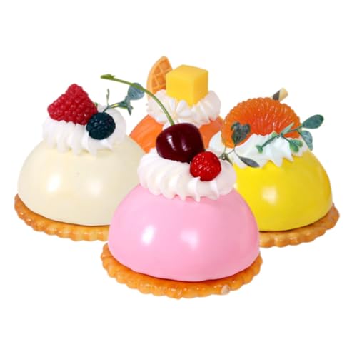 ZUNOXAZ 4 Stück Teiliges Miniatur Kuchen Deko Realistische Französische Tortenmodelle in Pastellfarben Kunstvolle Küchen und Wohnaccessoires für Vitrinen und Schaufenster Vielseitige ZUNOXAZ 4 Stück Teiliges Miniatur Kuchen Deko Realistische Französische Tortenmodelle in Pastellfarben Kunstvolle Küchen und Wohnaccessoires für Vitrinen und Schaufenster Vielseitige von ZUNOXAZ
