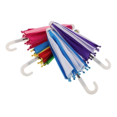 ZUNOXAZ 4 Stück Teiliges Miniatur Regenschirm Puppenhaus Farbenfrohe Mini Puppen regenschirme aus Robustem Material Detailgetreu Gestaltetes Puppenhaus zubehör Geeignet Puppen ZUNOXAZ 4 Stück Teiliges Miniatur Regenschirm Puppenhaus Farbenfrohe Mini Puppen regenschirme aus Robustem Material Detailgetreu Gestaltetes Puppenhaus zubehör Geeignet Puppen von ZUNOXAZ