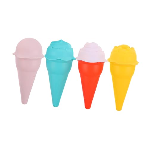 ZUNOXAZ 4 Stück Teiliges Strandspielzeug mit Lebensechten Eiscreme Sandformen Vielseitig für Garten und Strand Fördert Kreativität und Motorische Fähigkeiten Leichte Tragetasche Bunte ZUNOXAZ 4 Stück Teiliges Strandspielzeug mit Lebensechten Eiscreme Sandformen Vielseitig für Garten und Strand Fördert Kreativität und Motorische Fähigkeiten Leichte Tragetasche Bunte von ZUNOXAZ