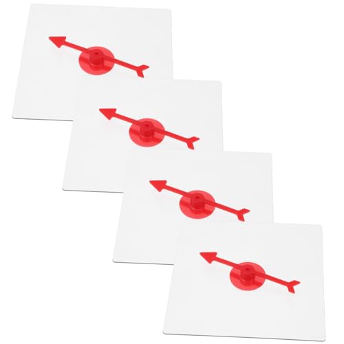 ZUNOXAZ 4 Stück Teiliges Transparentes Drehrad für Mathematikspiel und Unterricht DIY Spielzeiger für Brettspiele Vielseitig Einsetzbar bei Party Heimgebrauch und Lernaktivitäten ZUNOXAZ 4 Stück Teiliges Transparentes Drehrad für Mathematikspiel und Unterricht DIY Spielzeiger für Brettspiele Vielseitig Einsetzbar bei Party Heimgebrauch und Lernaktivitäten von ZUNOXAZ