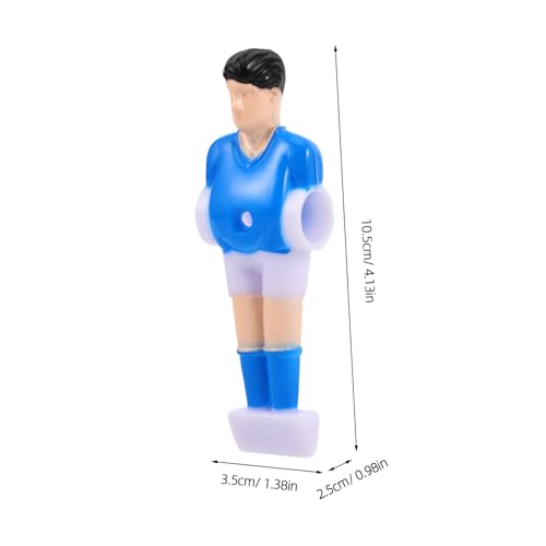ZUNOXAZ 4 Stück Tischkicker Ersatzspieler aus Robustem Kunststoff Foosball Figuren für Tischfußball für Heim Büro und Freizeit Fördert Familienzusammenhalt und Reaktionsfähigkeit ZUNOXAZ 4 Stück Tischkicker Ersatzspieler aus Robustem Kunststoff Foosball Figuren für Tischfußball für Heim Büro und Freizeit Fördert Familienzusammenhalt und Reaktionsfähigkeit von ZUNOXAZ
