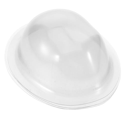 ZUNOXAZ 4 Stück Transparente Puppengesichtsmaske Schutz für Bjd Puppen Make Up und Wimpern Kratzer Gesichtsschutz Kosmetikschutz Zubehör für Puppenpflege und Display von ZUNOXAZ