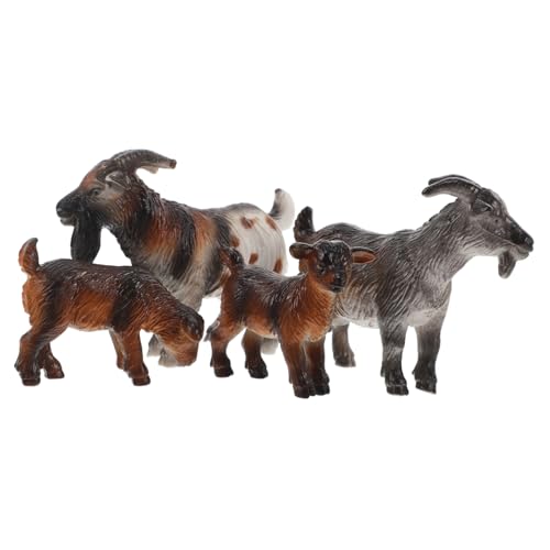 ZUNOXAZ 4 Stück Ziegenmodell Schaffiguren Ziegen Actionfiguren Babyziegenspielzeug Bauernhoftierfiguren Schafspielzeug Bauernhoftierspielzeug Simuliertes Tiermodell Lernen ZUNOXAZ 4 Stück Ziegenmodell Schaffiguren Ziegen Actionfiguren Babyziegenspielzeug Bauernhoftierfiguren Schafspielzeug Bauernhoftierspielzeug Simuliertes Tiermodell Lernen von ZUNOXAZ