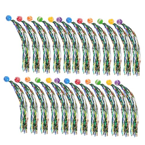 ZUNOXAZ 40 Stück Kleine Elastische Bouncing Balls mit Bunten Schweifen Robuste Plastikspielbälle für Kindergeburtstag Outdoor Spielspaß Preise und Party Mitgebsel ZUNOXAZ 40 Stück Kleine Elastische Bouncing Balls mit Bunten Schweifen Robuste Plastikspielbälle für Kindergeburtstag Outdoor Spielspaß Preise und Party Mitgebsel von ZUNOXAZ