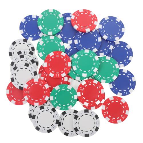 ZUNOXAZ 40 Stück Teiliges Poker Chip aus Robustem Kunststoff Stapelbar Leicht zu Greifen Markieren als Spielchips Zählsteine und Lernzubehör für Poker Brettspiele und Partyveranstaltungen ZUNOXAZ 40 Stück Teiliges Poker Chip aus Robustem Kunststoff Stapelbar Leicht zu Greifen Markieren als Spielchips Zählsteine und Lernzubehör für Poker Brettspiele und Partyveranstaltungen von ZUNOXAZ