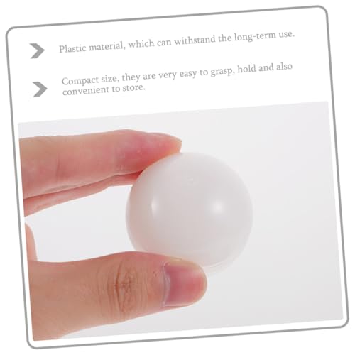 ZUNOXAZ 40 Stück Weiße Offene Lotteriekugeln aus Wiederverwendbarem PVC Kleine Befüllbare Tombola bälle für Partyspiele Gewinnspiele Bastel Festaktivitäten ZUNOXAZ 40 Stück Weiße Offene Lotteriekugeln aus Wiederverwendbarem PVC Kleine Befüllbare Tombola bälle für Partyspiele Gewinnspiele Bastel Festaktivitäten von ZUNOXAZ