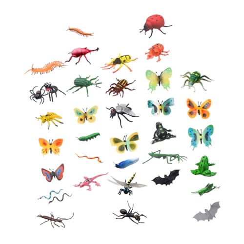 ZUNOXAZ 43 Stück Teiliges Insektenfiguren aus Realistische Spielzeuge für Lernen Geburtstagsfeiern und Halloween für Jungen ZUNOXAZ 43 Stück Teiliges Insektenfiguren aus Realistische Spielzeuge für Lernen Geburtstagsfeiern und Halloween für Jungen von ZUNOXAZ
