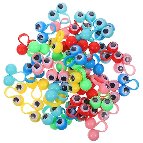 ZUNOXAZ 48 Stück Augen Fingerpuppen Ringe Pädagogisches für Interaktive Finger Spielzeuge Bunten Farben für Partys und Kreative Lernspiele ZUNOXAZ 48 Stück Augen Fingerpuppen Ringe Pädagogisches für Interaktive Finger Spielzeuge Bunten Farben für Partys und Kreative Lernspiele von ZUNOXAZ
