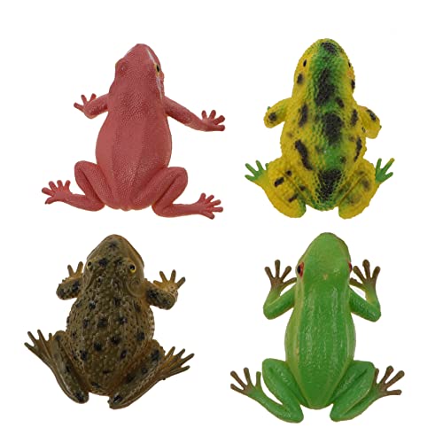ZUNOXAZ 4Stücke Lebendige Künstliche Frösche Realistische Frösche Form Dekoration für Zuhause und Garten Kreative Ornamente für Aquarien und Mikrolandschaften Geschenkidee ZUNOXAZ 4Stücke Lebendige Künstliche Frösche Realistische Frösche Form Dekoration für Zuhause und Garten Kreative Ornamente für Aquarien und Mikrolandschaften Geschenkidee von ZUNOXAZ