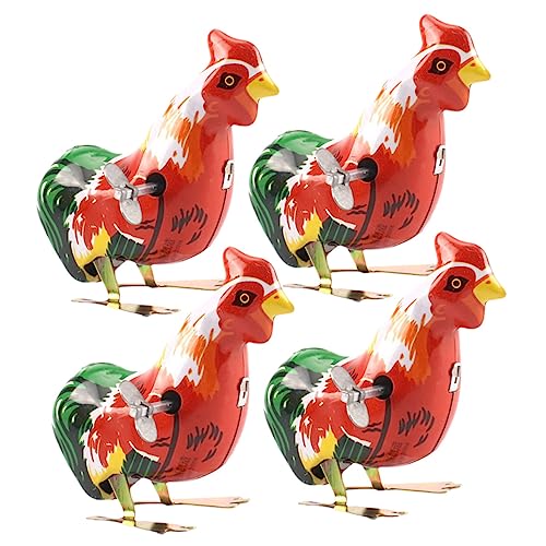 ZUNOXAZ 4Stücke Ostern Aufziehspielzeug Süße Hühnchen Figuren Kreatives für Retro Blechspielzeug für Ostergeschenke und Party Mitgebsel Hand Auge Koordination Fördern ZUNOXAZ 4Stücke Ostern Aufziehspielzeug Süße Hühnchen Figuren Kreatives für Retro Blechspielzeug für Ostergeschenke und Party Mitgebsel Hand Auge Koordination Fördern von ZUNOXAZ