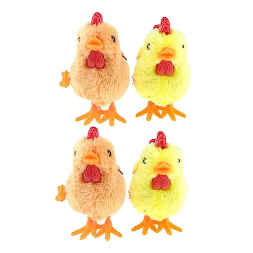 ZUNOXAZ 4Stücke Plüschküken Aufziehbare Hühner für Zufällige Farben Lustige Freunde Spielzeuge Partys und für Kleinkinder und Junge Mädchen ZUNOXAZ 4Stücke Plüschküken Aufziehbare Hühner für Zufällige Farben Lustige Freunde Spielzeuge Partys und für Kleinkinder und Junge Mädchen von ZUNOXAZ