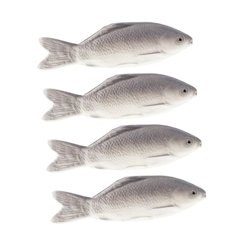 ZUNOXAZ 4Stücke Simulierte Fischmodelle aus PU Kinderspielzeug für Desktop Realistische Fischform und Langlebig Lernspielzeug für Kreative ZUNOXAZ 4Stücke Simulierte Fischmodelle aus PU Kinderspielzeug für Desktop Realistische Fischform und Langlebig Lernspielzeug für Kreative von ZUNOXAZ