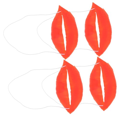 ZUNOXAZ 4Stücke Teiliges Halloween Wurstmund Kostümzubehör Lustige Mundrequisiten für Karneval und Cosplay Hochwertige Kunststoffmasken für Partys und Auftritte Wiederverwendbar und Bequem ZUNOXAZ 4Stücke Teiliges Halloween Wurstmund Kostümzubehör Lustige Mundrequisiten für Karneval und Cosplay Hochwertige Kunststoffmasken für Partys und Auftritte Wiederverwendbar und Bequem von ZUNOXAZ