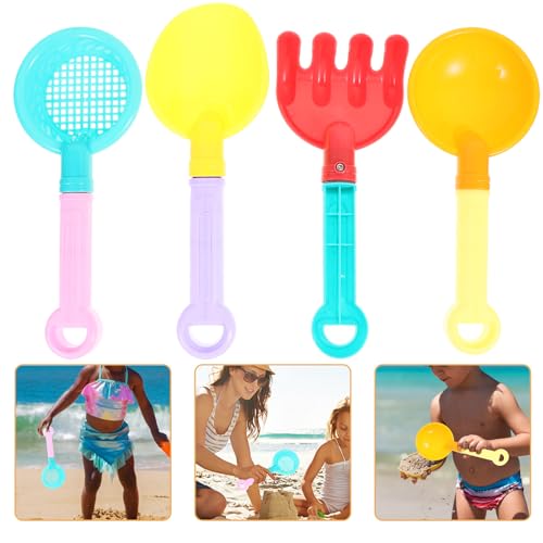 ZUNOXAZ 4Stücke Teiliges Sandspielzeug für Robuste Kunststoffschaufeln Bunten Farben für Strand Garten und Kreative Spielstunden Fördert Praktische Fähigkeiten ZUNOXAZ 4Stücke Teiliges Sandspielzeug für Robuste Kunststoffschaufeln Bunten Farben für Strand Garten und Kreative Spielstunden Fördert Praktische Fähigkeiten von ZUNOXAZ