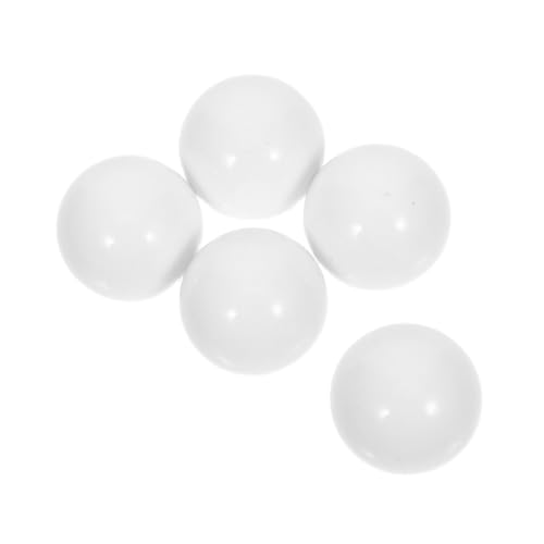 ZUNOXAZ 5 Stück Ersatz Teiliges Weiße Acrylkugeln für Roulette-perlen Spielrad Drehende Perlen und Zubehör ZUNOXAZ 5 Stück Ersatz Teiliges Weiße Acrylkugeln für Roulette-perlen Spielrad Drehende Perlen und Zubehör von ZUNOXAZ