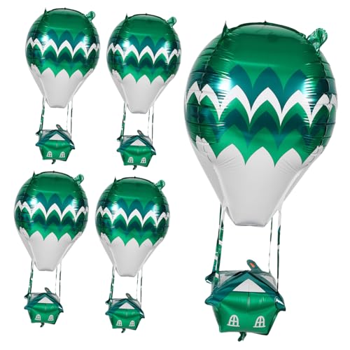 ZUNOXAZ 5 Stück Teiliges Heißluftballon Folienballons Langlebig und Wiederverwendbar Einfache Befüllung Farbenfrohes Design Vielseitige Partydeko für Geburtstag Hochzeit und Indoor Outdoor ZUNOXAZ 5 Stück Teiliges Heißluftballon Folienballons Langlebig und Wiederverwendbar Einfache Befüllung Farbenfrohes Design Vielseitige Partydeko für Geburtstag Hochzeit und Indoor Outdoor von ZUNOXAZ