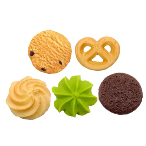 ZUNOXAZ 5 Stück Teiliges Keksmodell Realistische Fake Cookies zur Dekoration für Fotografie Party Layouts und Küchenzubehör aus Bruchsicherem Material Gefertigt ZUNOXAZ 5 Stück Teiliges Keksmodell Realistische Fake Cookies zur Dekoration für Fotografie Party Layouts und Küchenzubehör aus Bruchsicherem Material Gefertigt von ZUNOXAZ